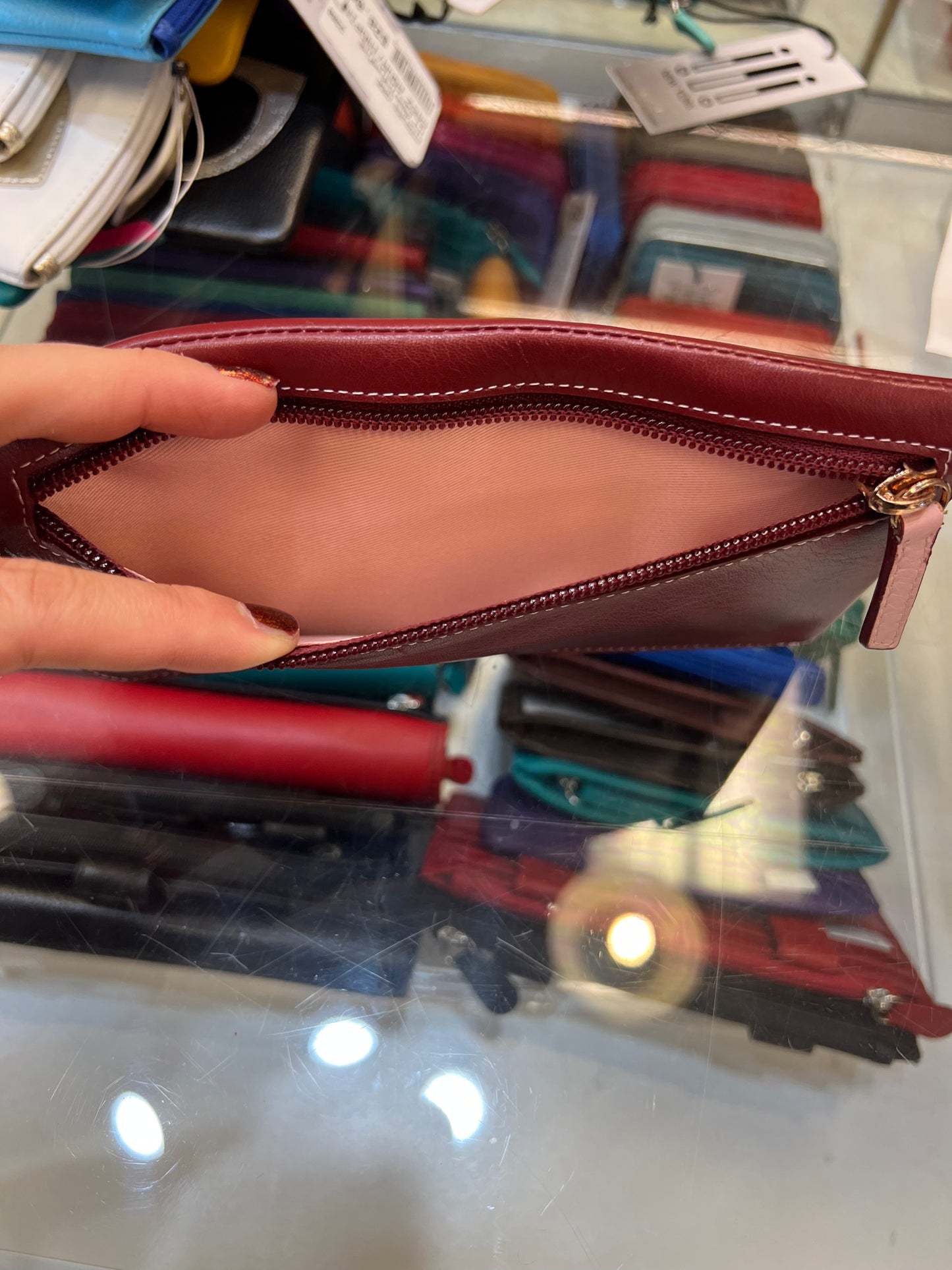 ili New York Large Leather Glasses Case- 6200