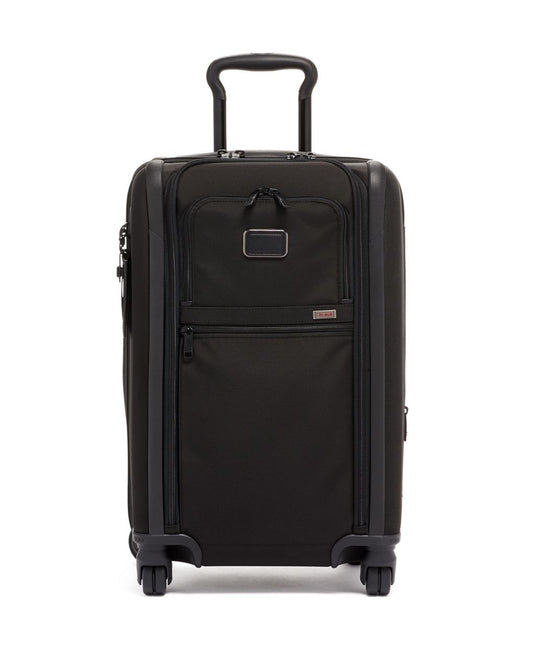 TUMI Alpha 3 International Dual Access Softsided Spinner Carry-On Black