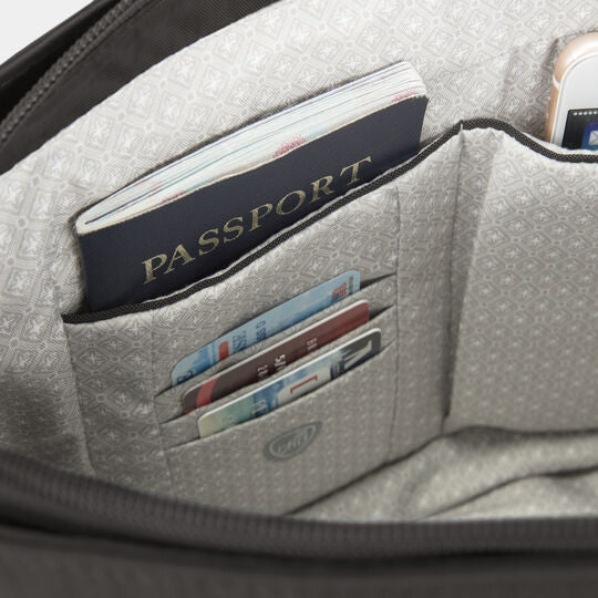 Travelon Anti-Theft RFID Essentials Patch Pocket Crossbody