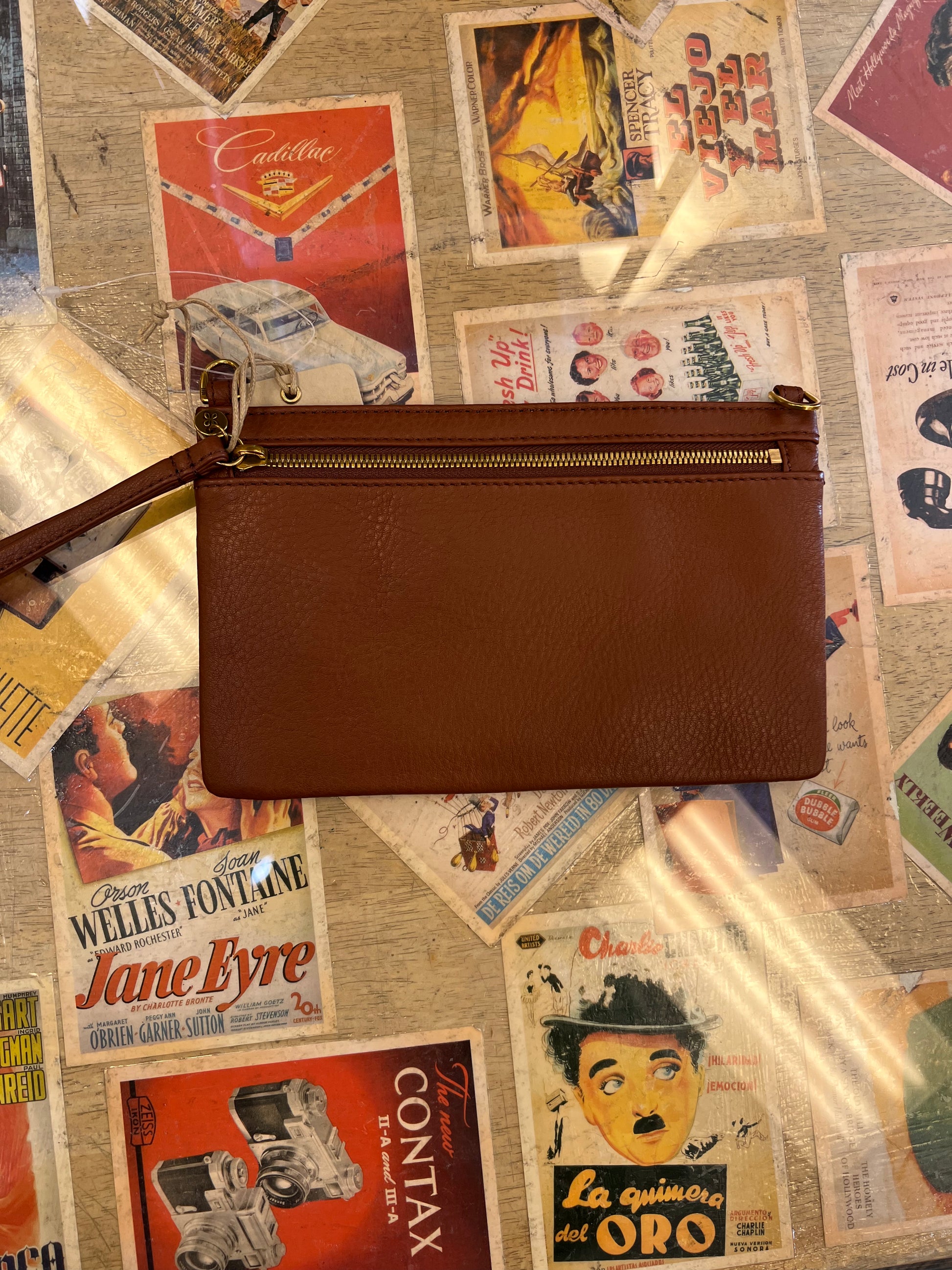 HOBO Day Go Leather Wristlet