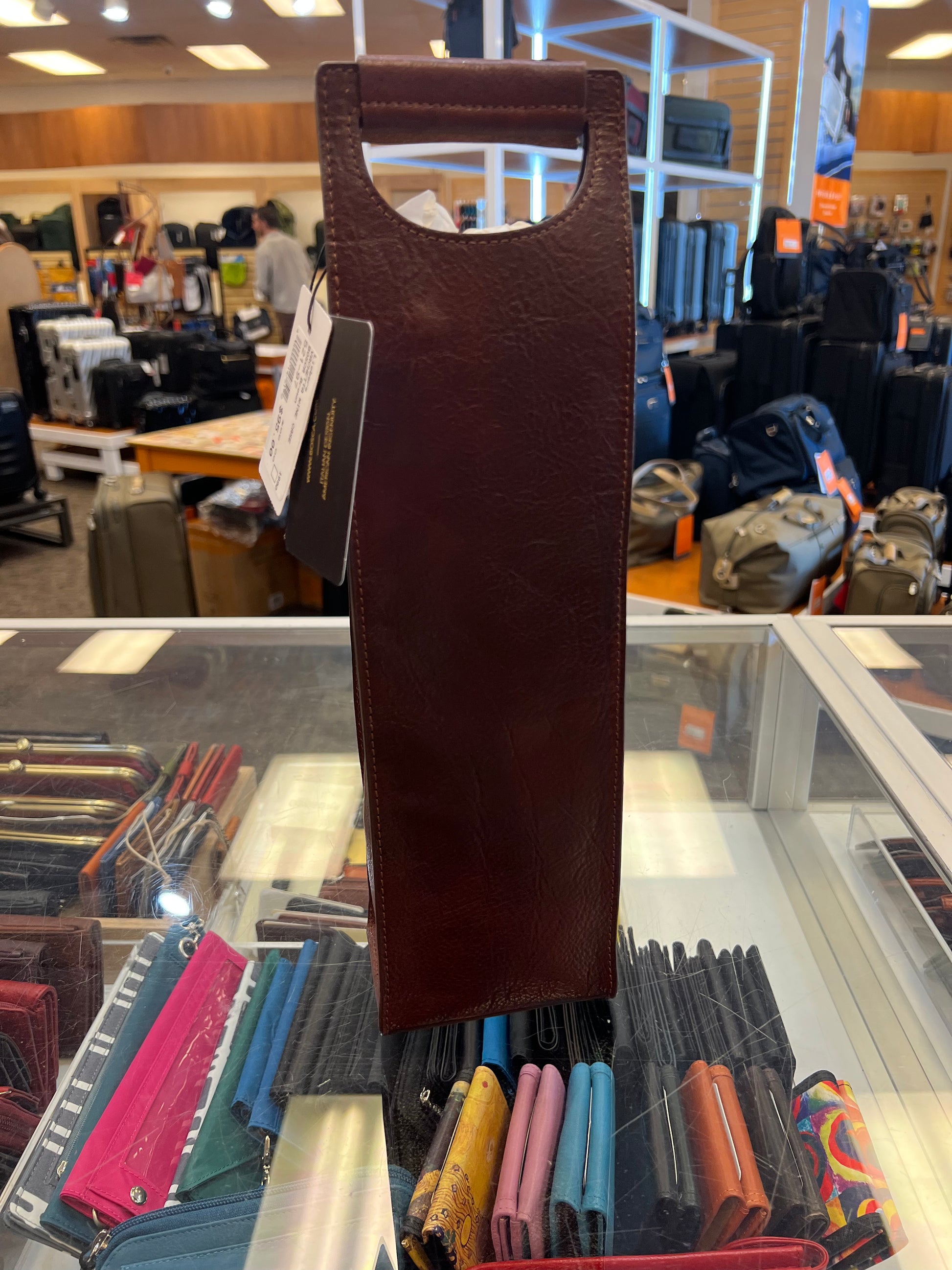 Bosca Vachetta Wine Bag