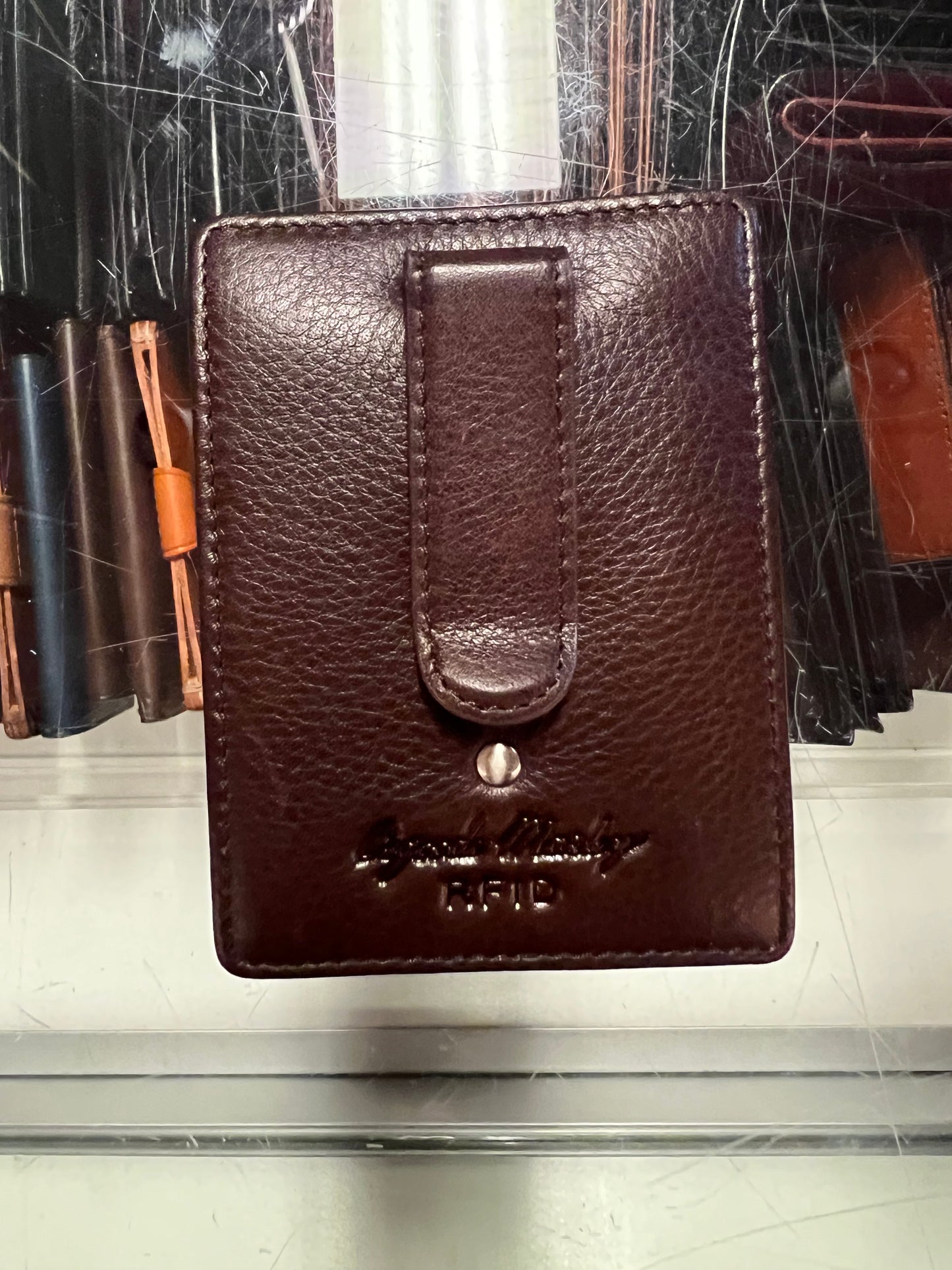 Osgoode Marley RFID Money Clip Leather Wallet- 1209