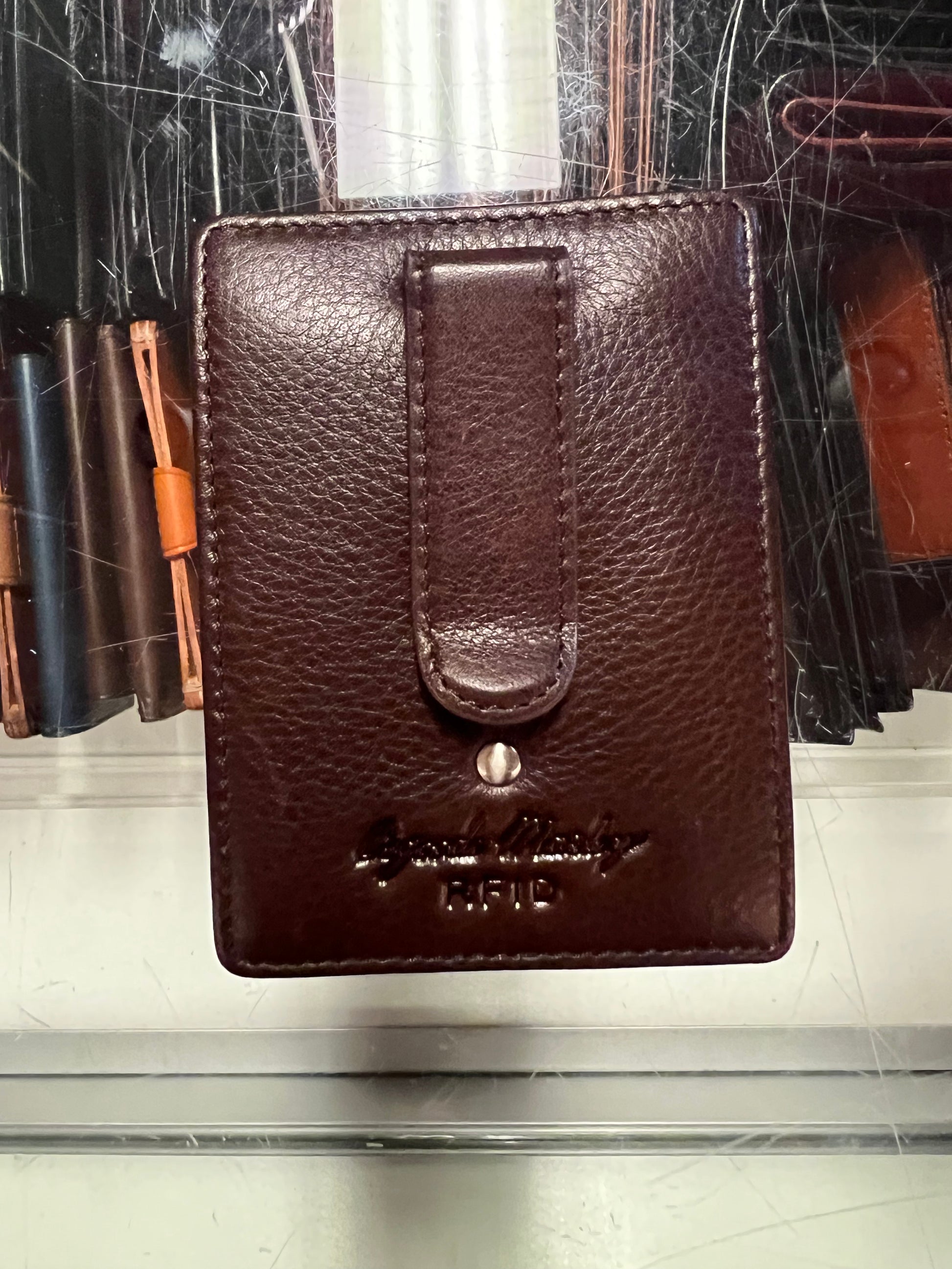 Osgoode Marley RFID Money Clip Leather Wallet- 1209