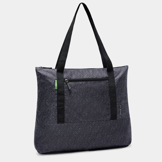 Travelon CLEAN Antimicrobial Silvadur Packable Tote with trolley sleeve passthrough