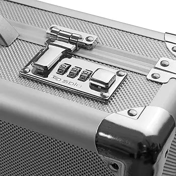 Solo Fifth Avenue Attache Hardsided Briefcase (Silver)
