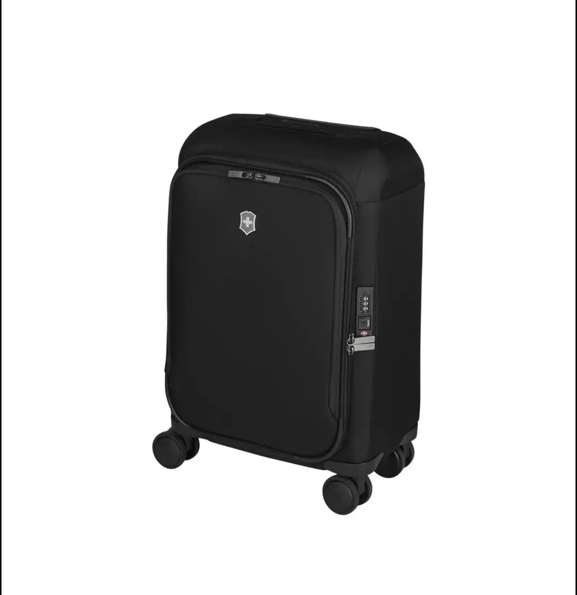 Victorinox Connex Frequent Flyer Softside Carry-On Spinner Cabin Case (Black)