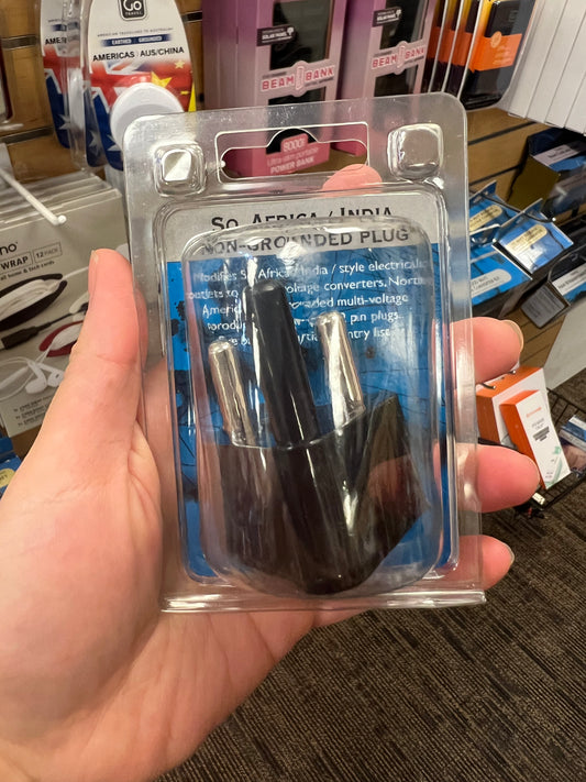 Voltage Valet Nongrounded Adapter Plug Type E