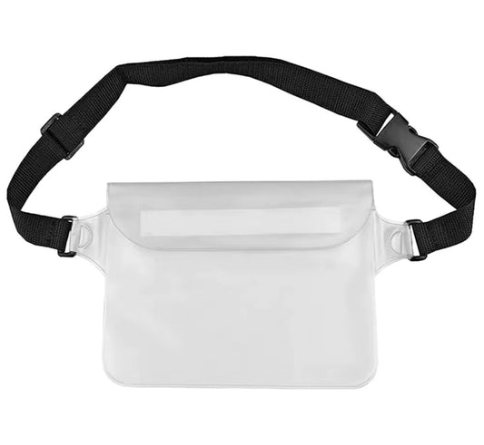 Water Resistant Swim Bag with Triple Seal Clear