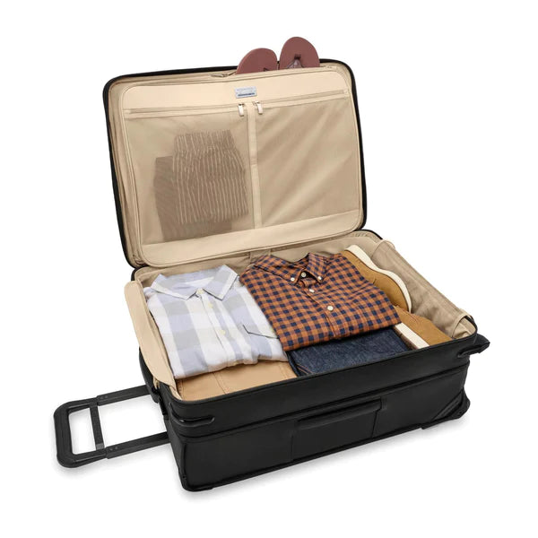 Briggs & Riley Baseline 26” Softside 2-Wheel Expandable Upright with Suiter (Free Monogram) - BLU126CX