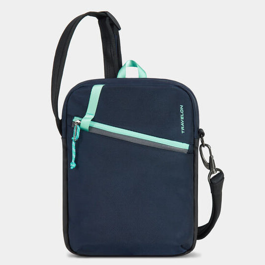 Travelon Anti-Theft Greenlander Small Crossbody GALAXY BLUE