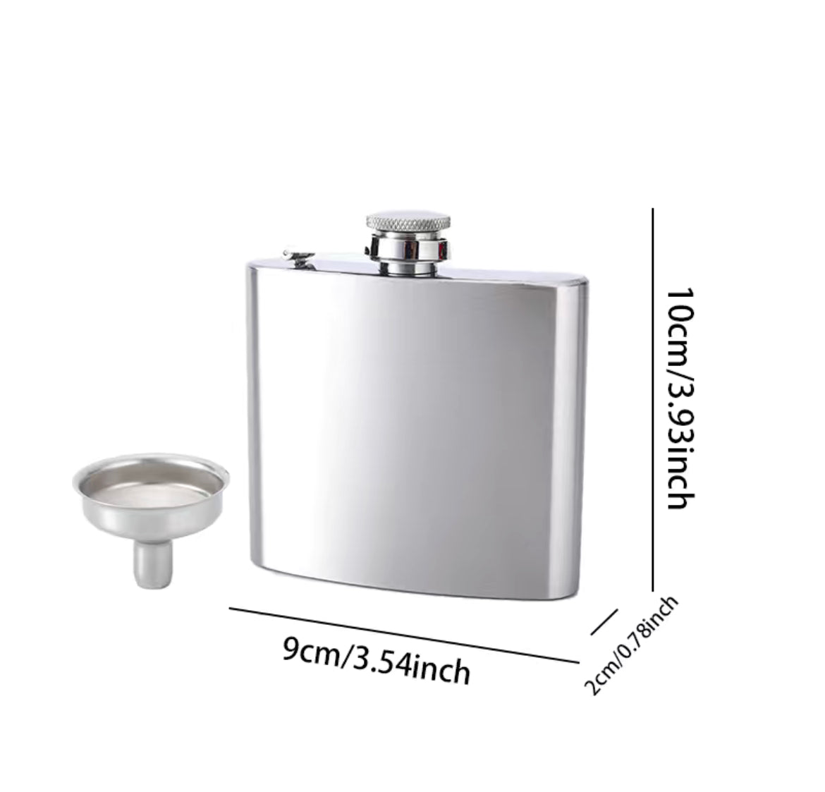 On Sale - 5 Ounce Stainless Steel Flask