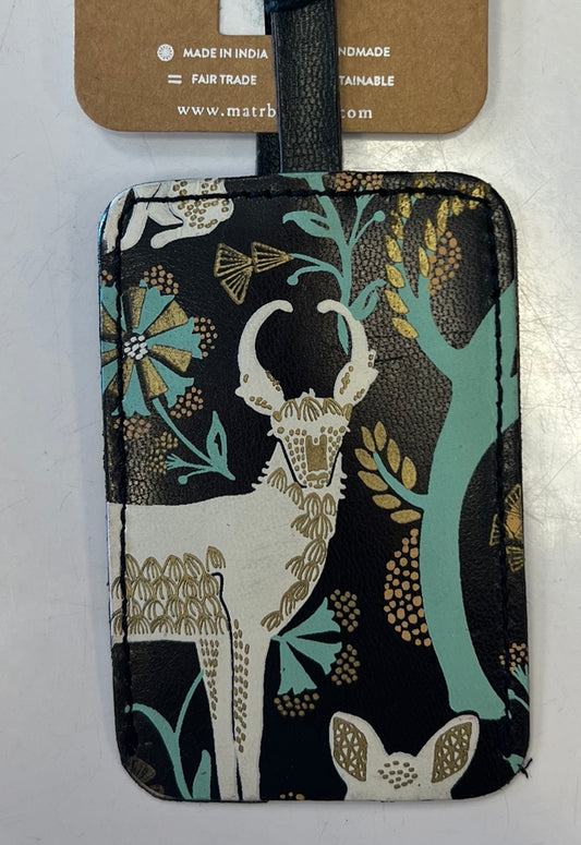 Brown Brama Luggage Tag