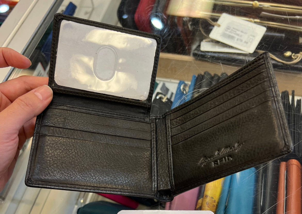 Final Sale- Osgoode Marley RFID Brushed Passcase Leather Wallet- 1172