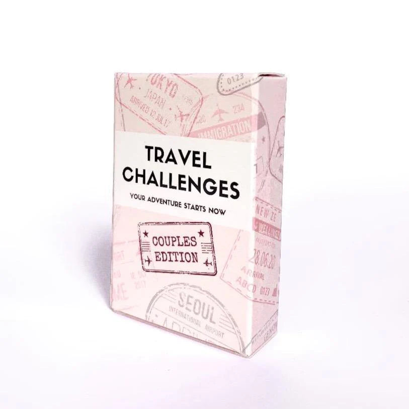 On Sale- Travel Challenges Card Game (Couples Edition) One Size