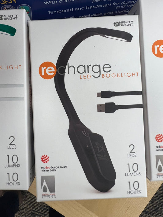 Recharging Book Light- $15