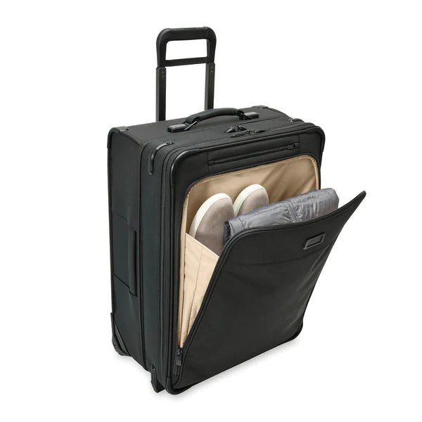 Briggs & Riley Baseline 26” Softside 2-Wheel Expandable Upright with Suiter (Free Monogram) - BLU126CX