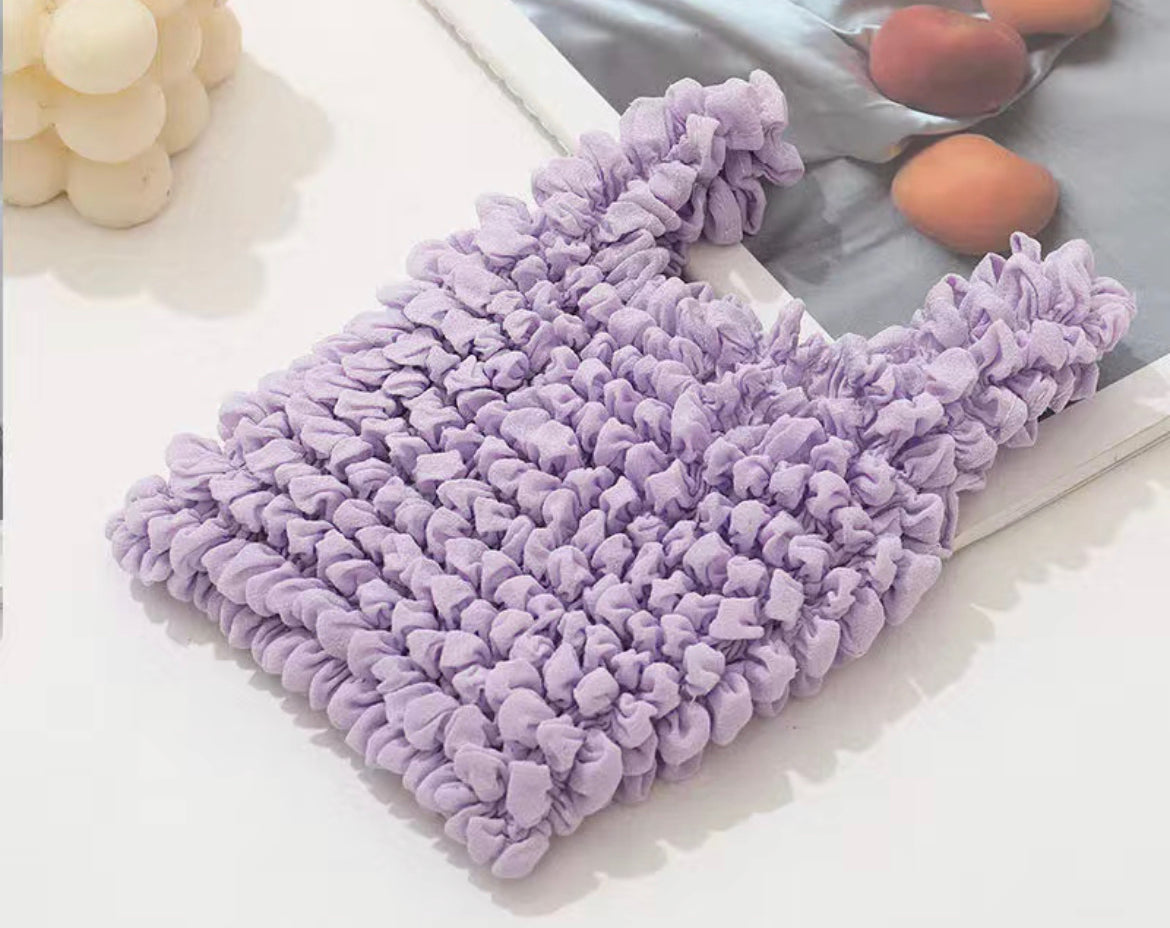 Magic Stretch Tote Bag- $4.00 Purple