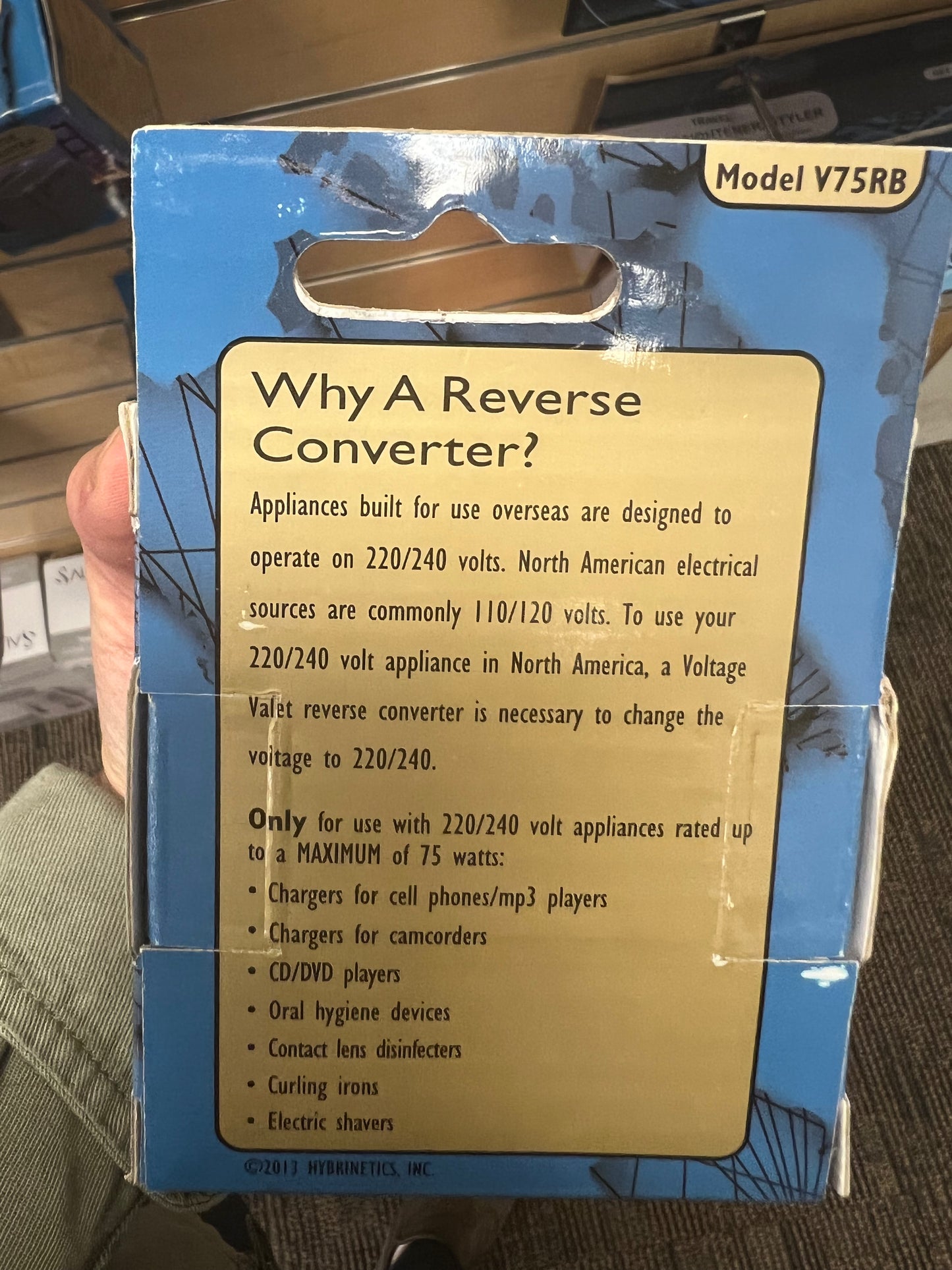 Voltage Valet 75 Watt Reverse Converter