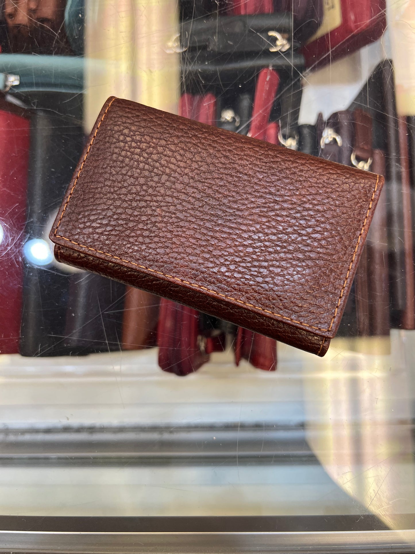 Classico Leather 8 Hook Key Case - $20
