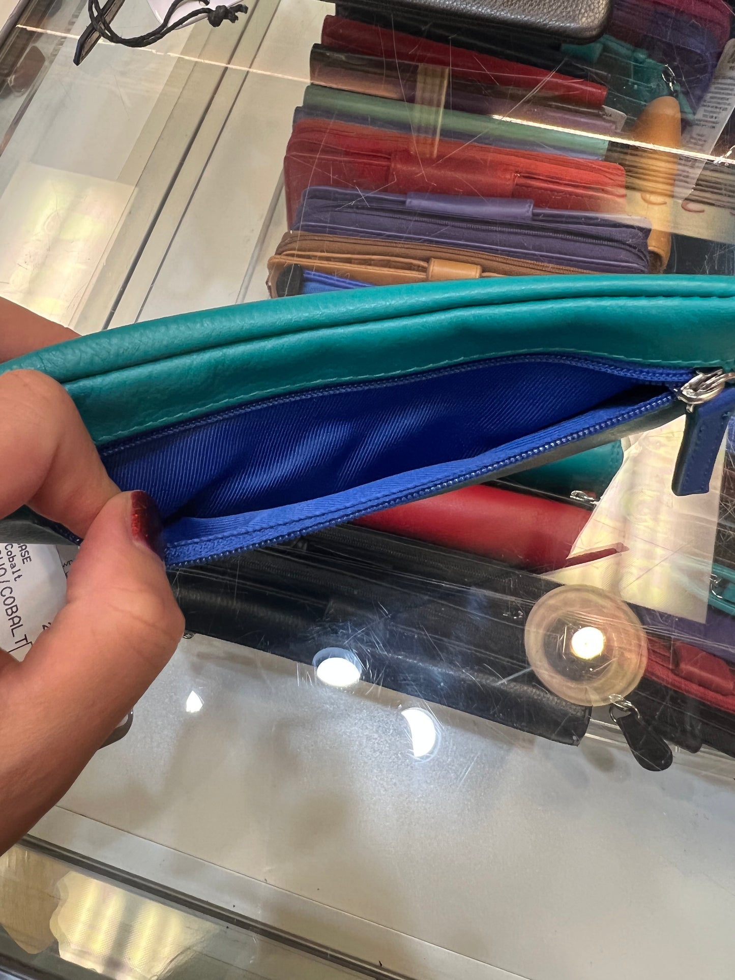 ili New York Eyeglass Leather Case- 6462