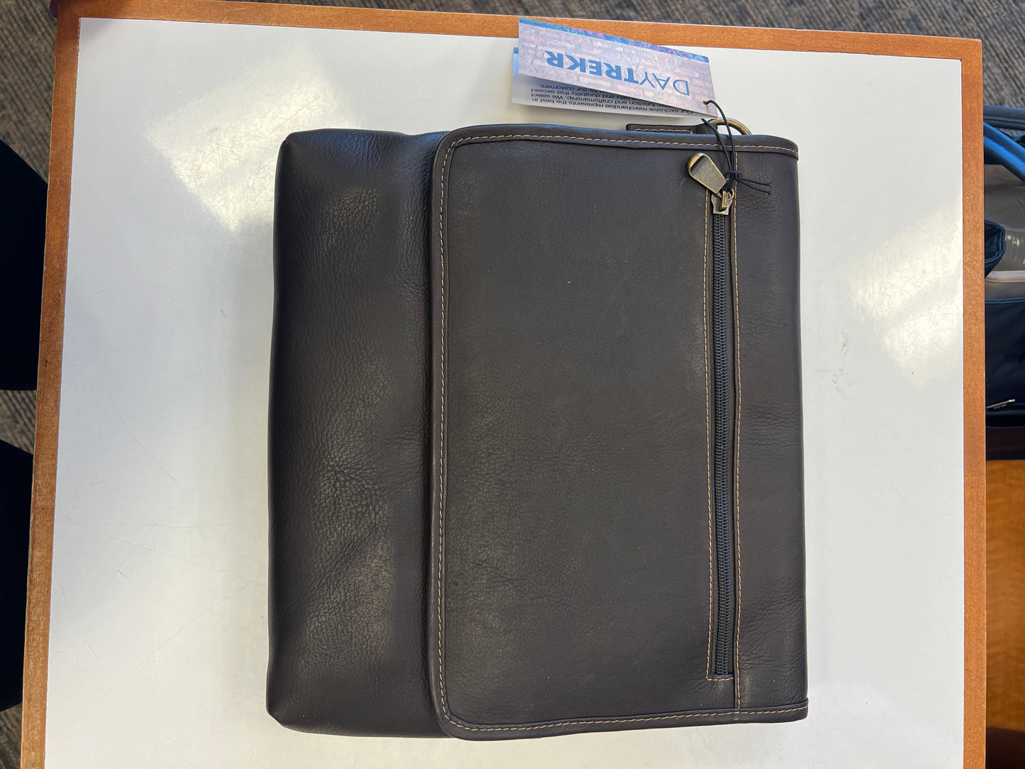 Vaquetta Leather Small Messenger Bag