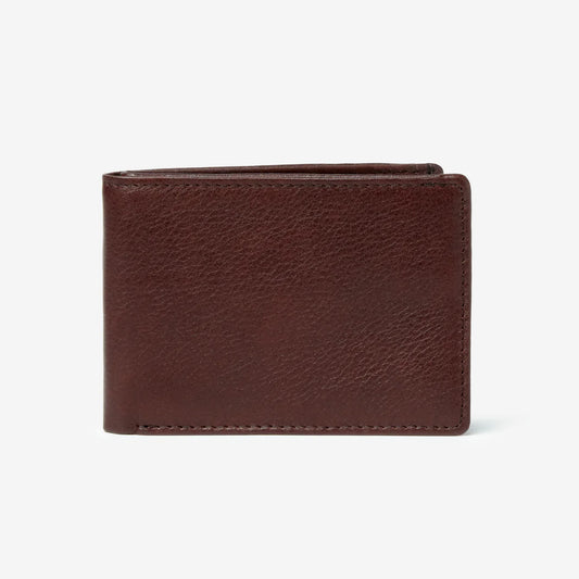 Osgoode Marley Leather RFID Ultra Mini Thinfold Wallet- 1224 Espresso