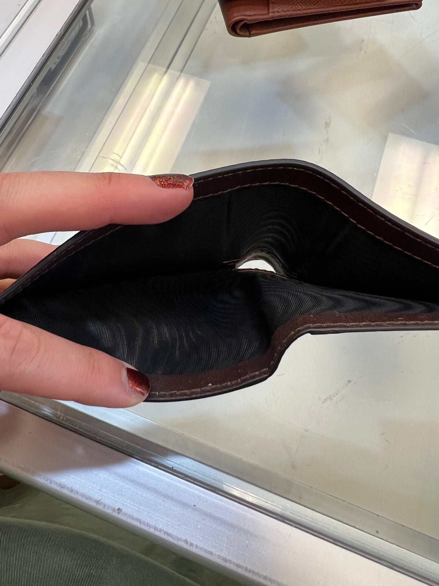 Bosca Navayo Small Bifold Leather Wallet