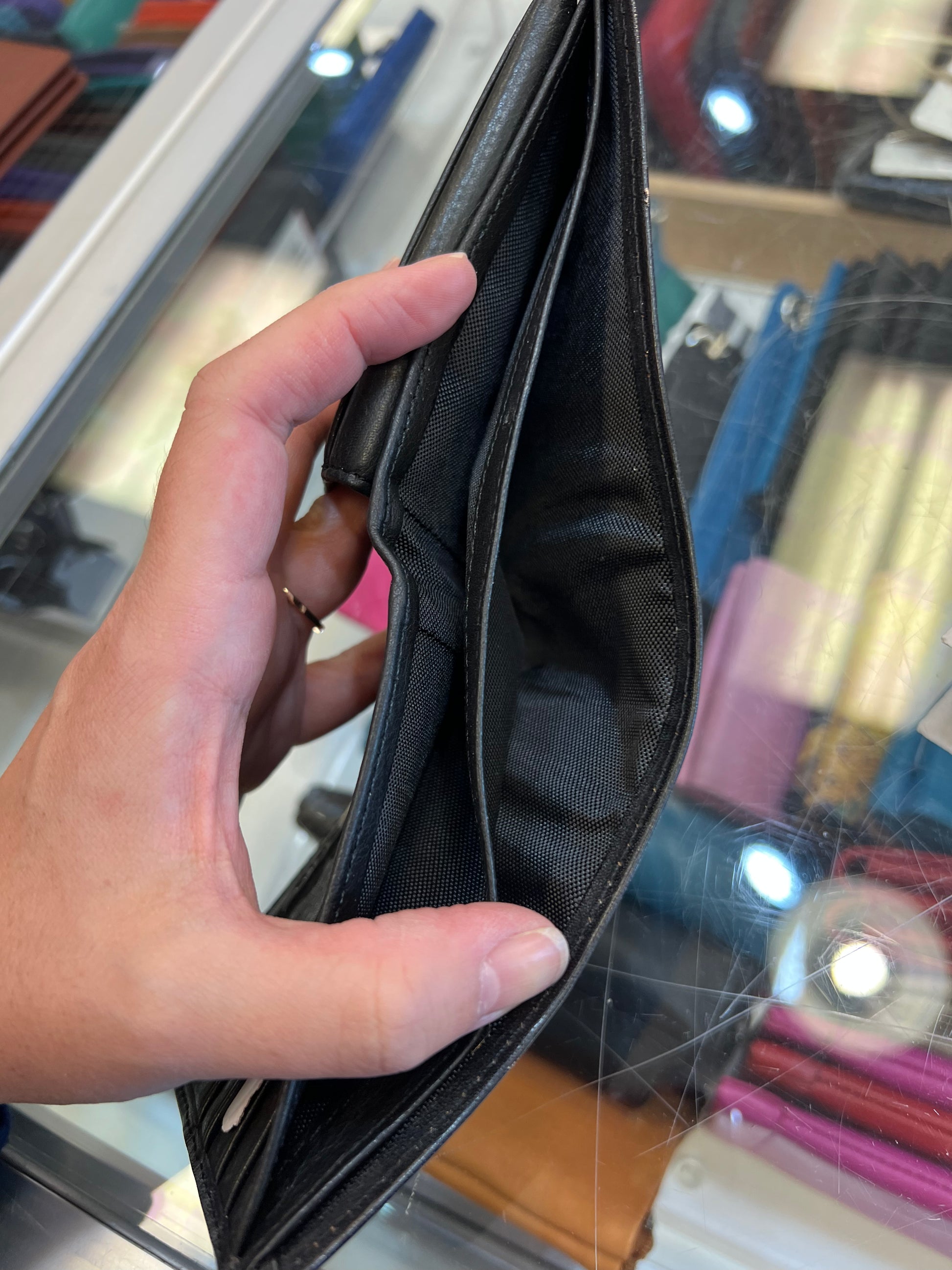 Final Sale- Osgoode Marley RFID Brushed Passcase Leather Wallet- 1172