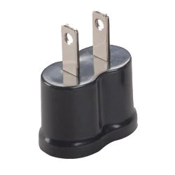 Voltage Valet Non-Grounded Adaptor Plug - PAC-1 - Type A | North, Central and South America Black