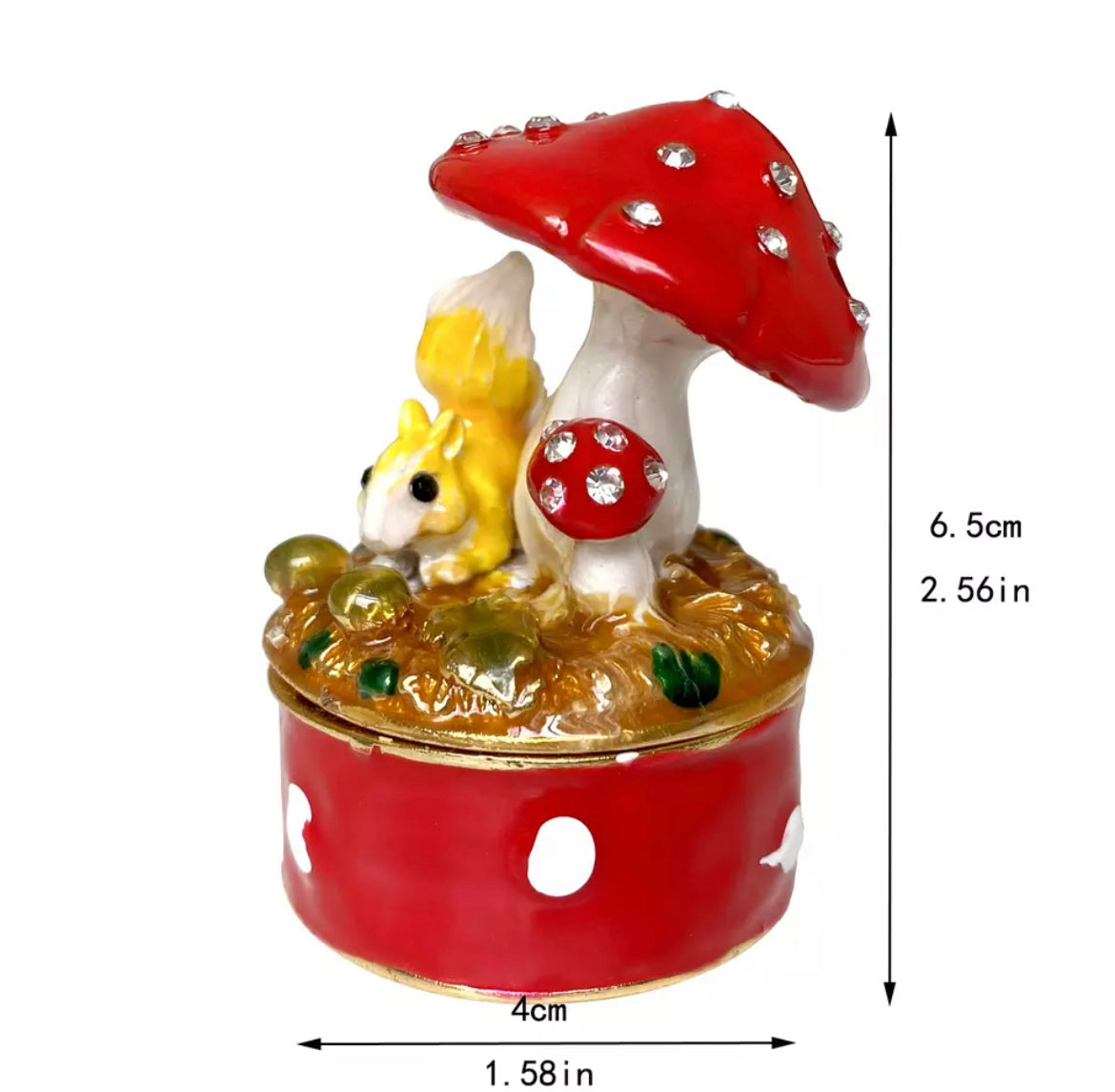 Ring/Trinket Treasure Keeper- Mushroom