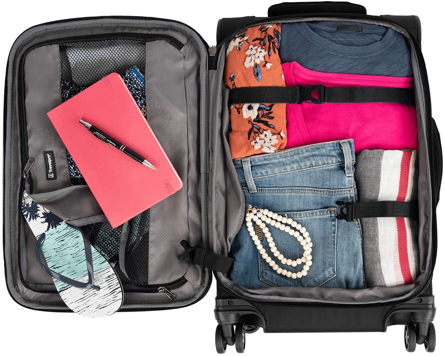 Travelpro TourLite Carry-On Softsided Expandable Spinner-TP8008S61