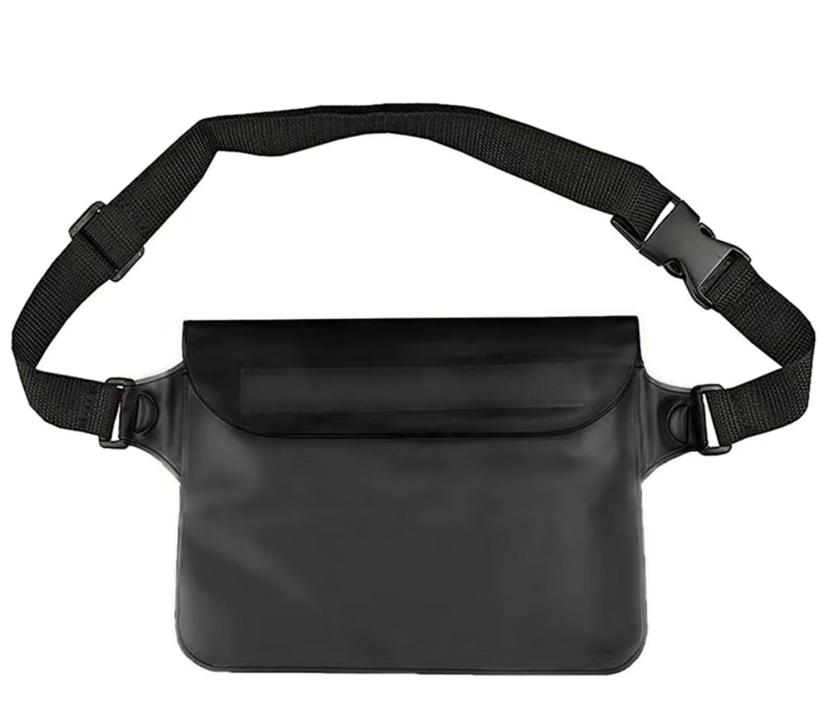 Water Resistant Swim Bag with Triple Seal Black