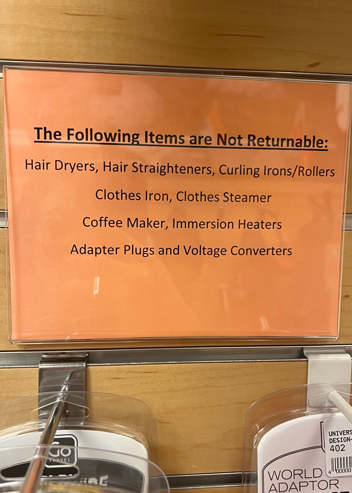 Voltage Valet Non-Grounded Adaptor Plug - PAC-1 - Type A | North, Central and South America