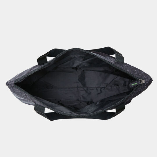 Travelon CLEAN Antimicrobial Silvadur Packable Tote with trolley sleeve passthrough