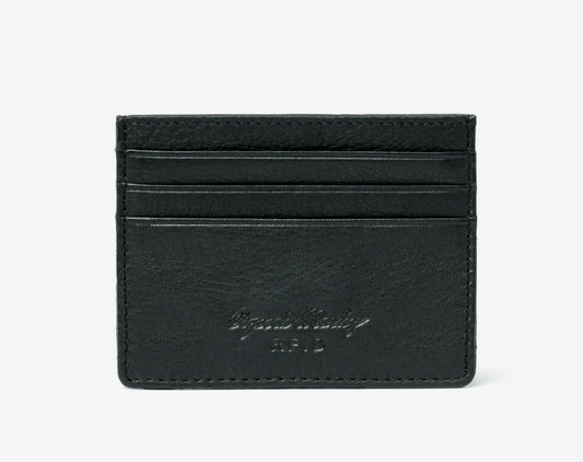 Osgoode Marley RFID Leather Credit Card Stack Wallet- 1233 Black