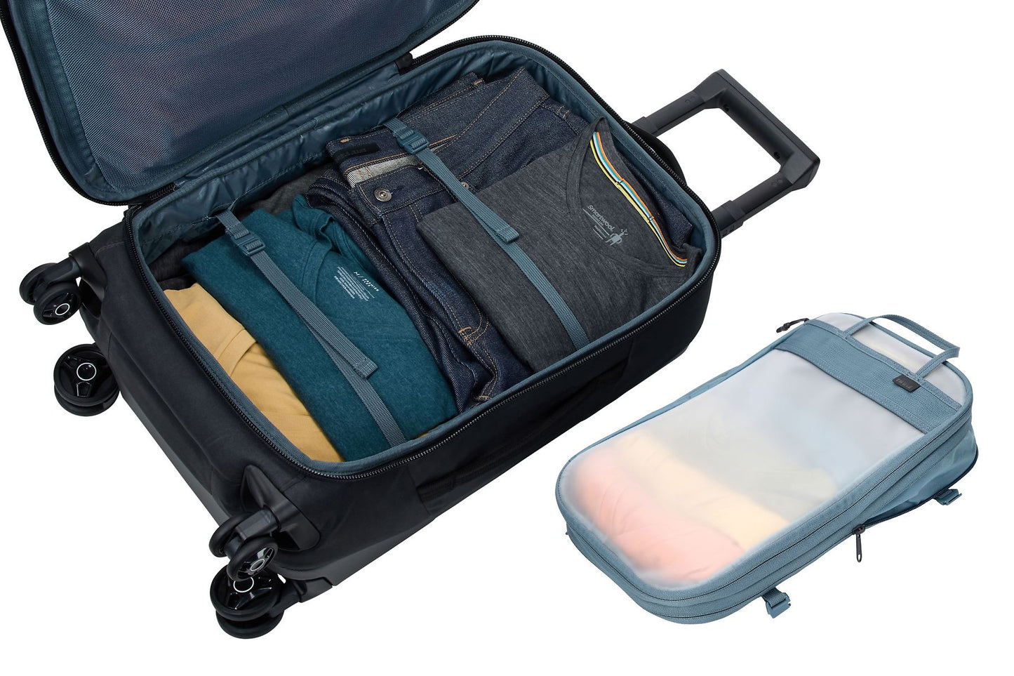 Thule Aion 22” water resistant softside carry on spinner