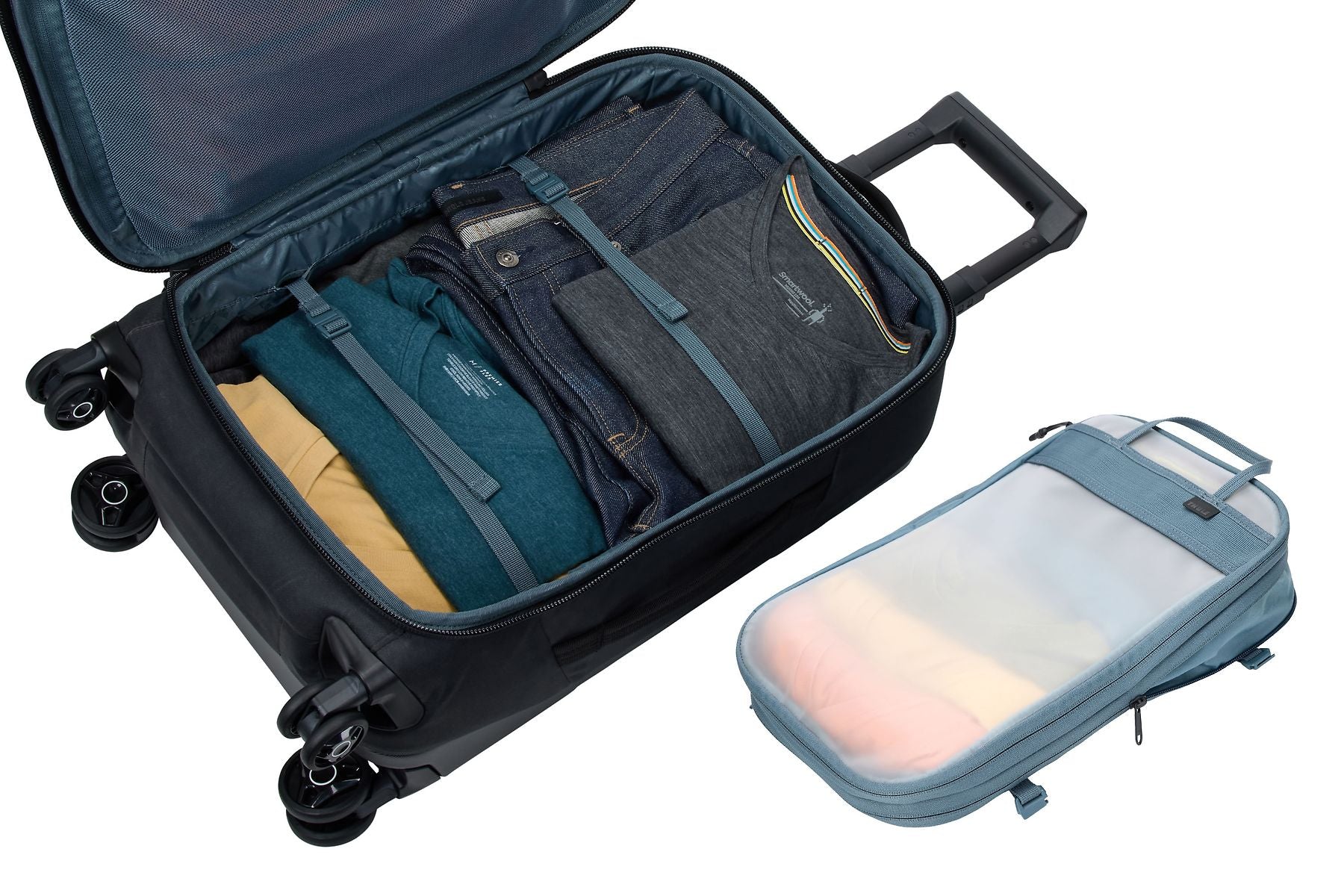 Thule Aion 22” water resistant softside carry on spinner