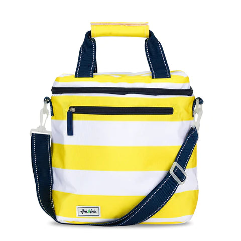 Ame & Lulu Chill Out Insulated Lunch Cooler Beach Bag Lemonade