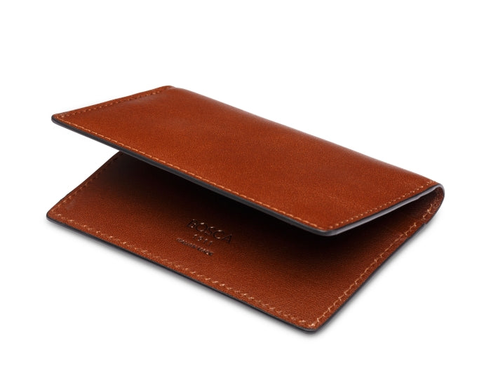 BOSCA Navayo Italia Leather Calling Card Case wallet
