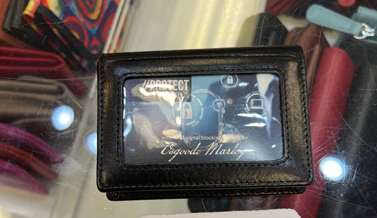 Osgoode Marley RFID 2-ID Card Case Leather Wallet- 1115