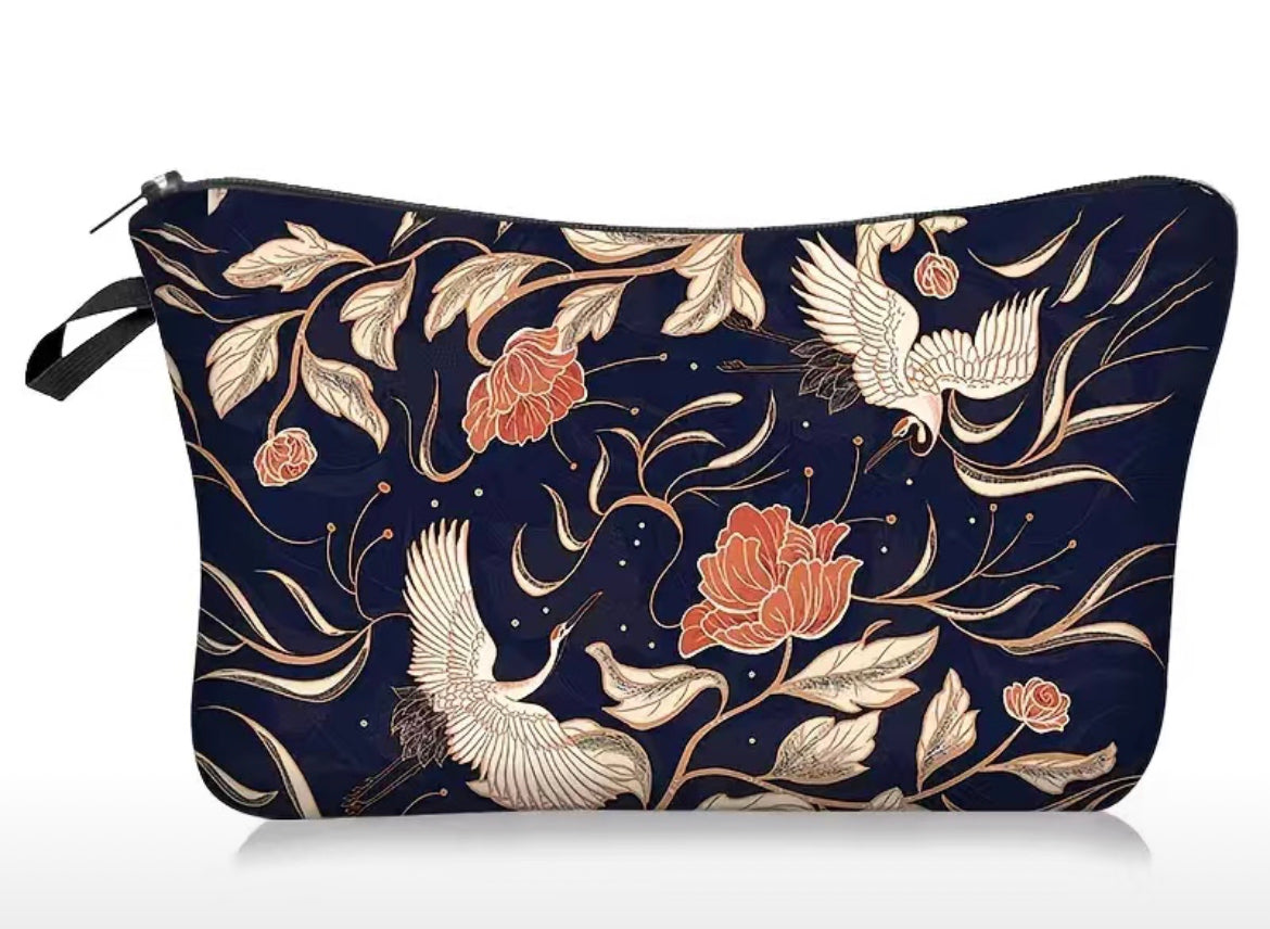 Zippered Pouch Birds