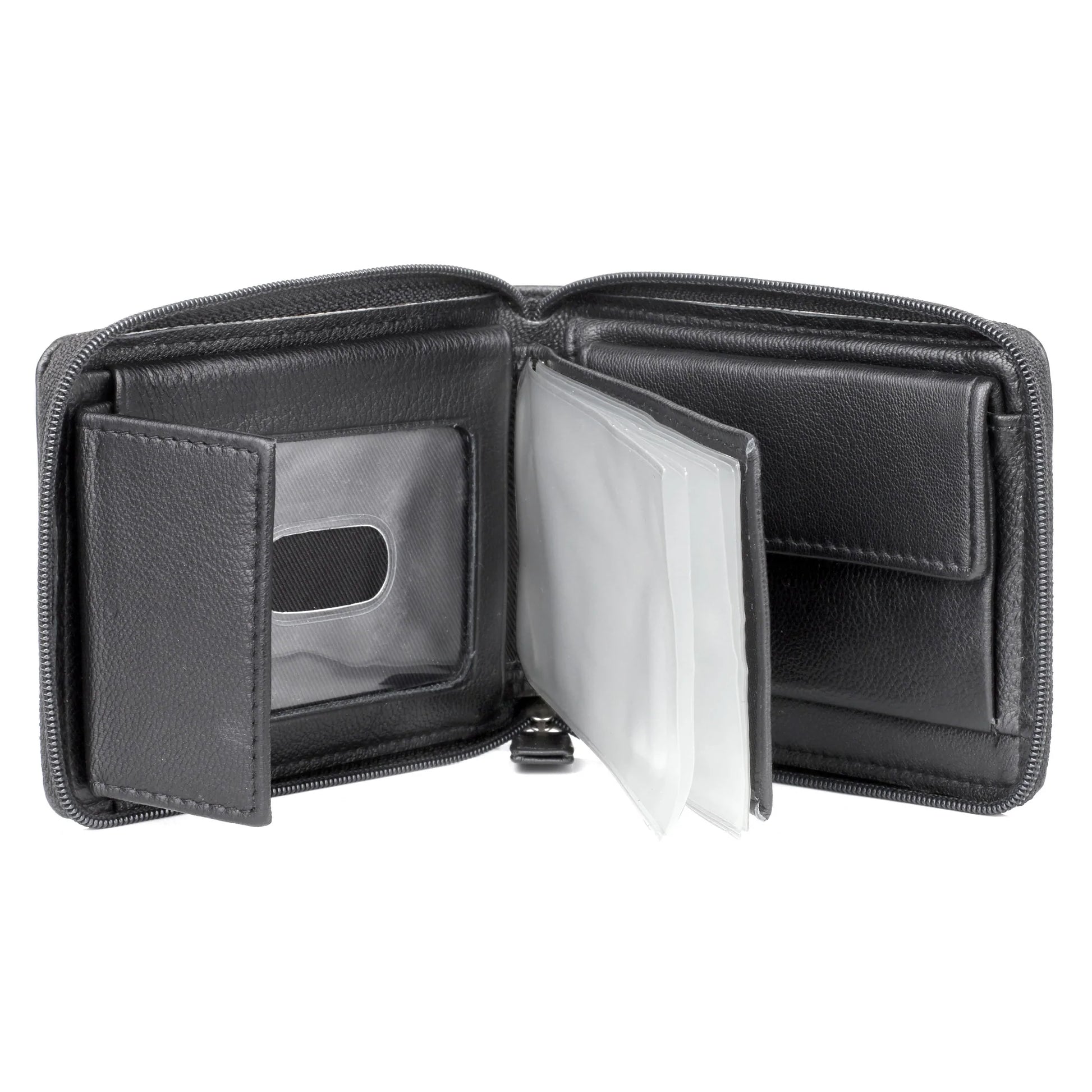 J. Buxton Zip Around RFID Bifold Wallet