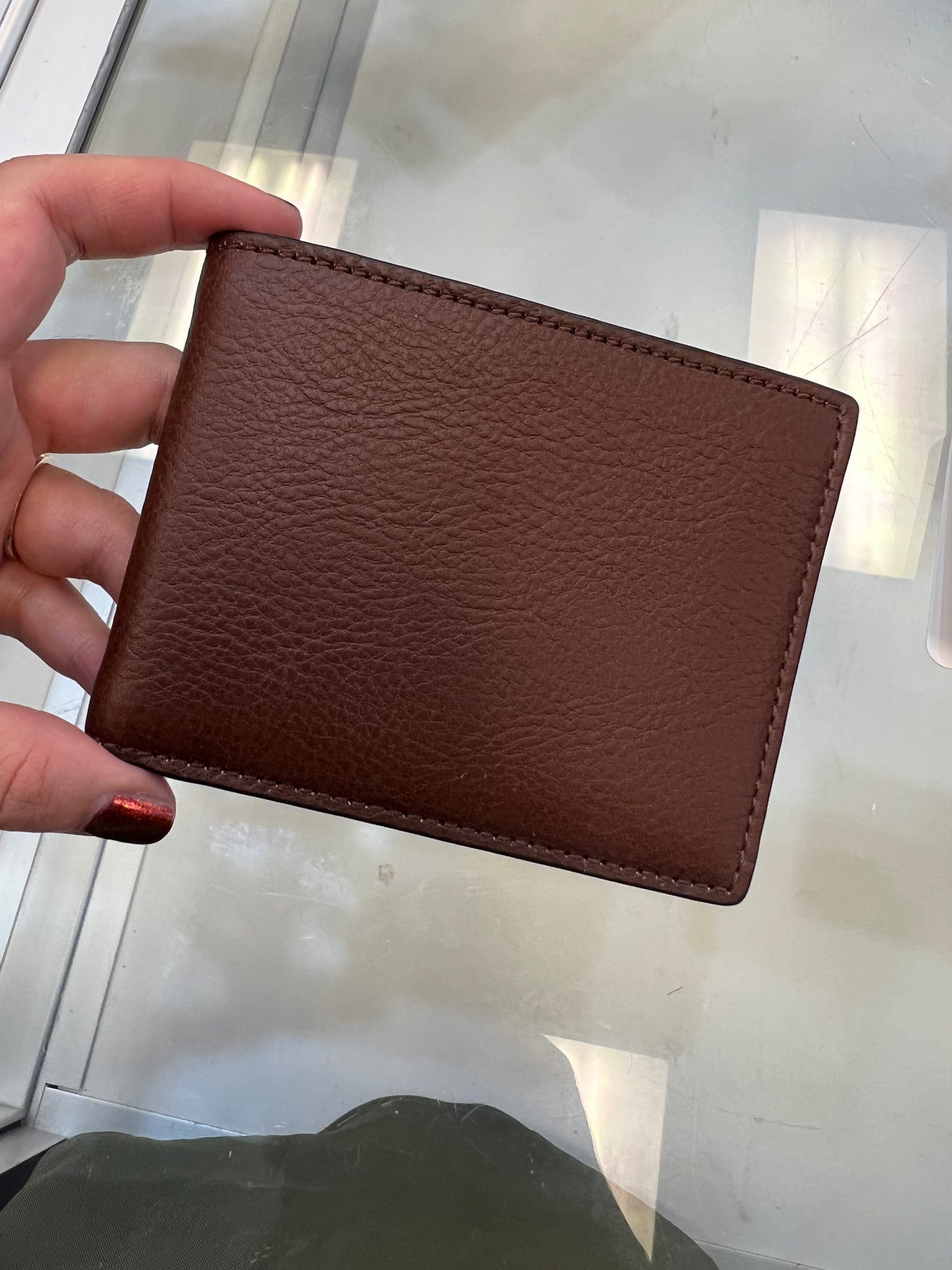 Bosca Navayo 8 Pocket Deluxe Leather Wallet