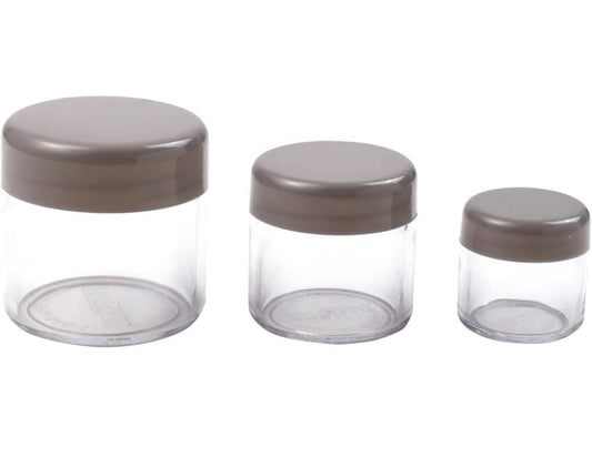 On Sale- Gourmac Nesting Jars - 3 piece set- $3.95 Grey