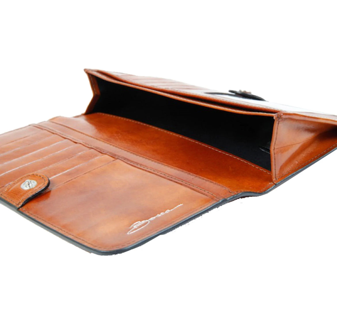 Bosca Oldleather 7" Clutch Wallet