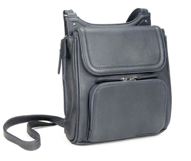 Osgoode Marley Crossbody Organizer Handbag/Purse Black