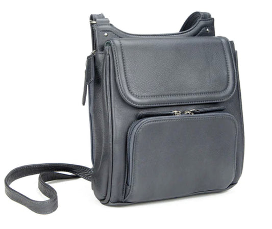 Osgoode Marley Crossbody Organizer Handbag/Purse Black