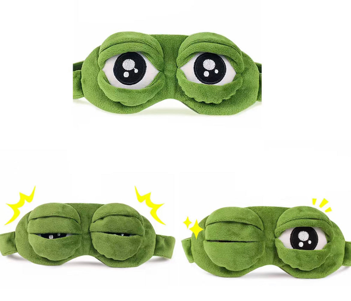 On Sale - Children’s Sleep Eye Mask- Frog 🐸