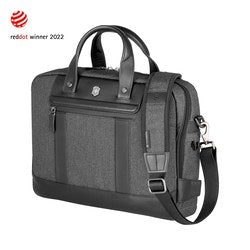 Victorinox Architecture Urban2 14” Laptop Zippered Briefcase With Tablet Pocket (Free Personalization) Grey