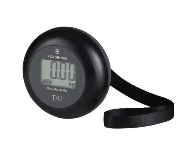Victorinox Travel Accessories Edge Battery Free Travel Scale Black